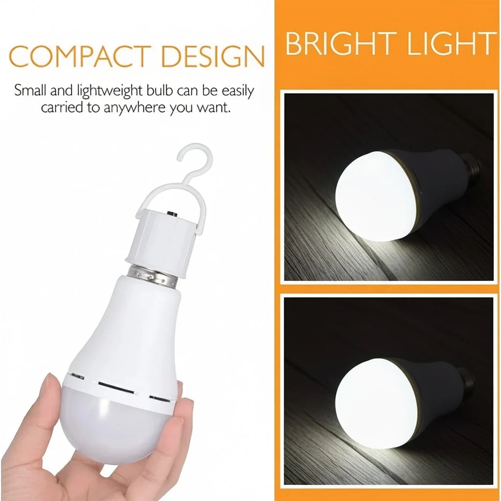 Battery-Powered Light Bulb Emergency Portable Hook Design - Image 7